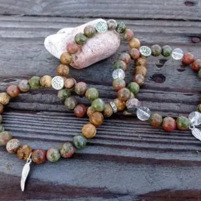 Bracelet Unakite